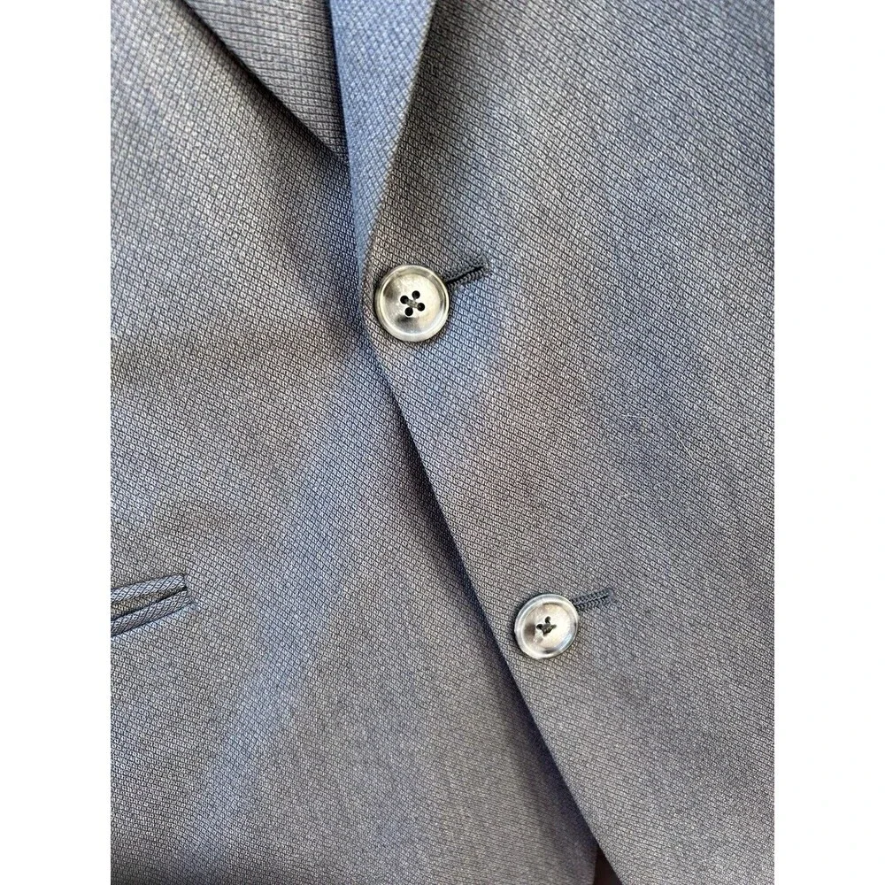 Vtg Christian Dior Monsieur Men’s  Blazer Jacket Virgin Wool USA union Made 44R